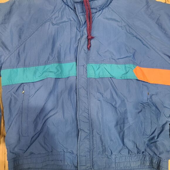 Spalding Retro Winter Jacket Vintage Men Size Large 42-44 - Picture 3 of 6